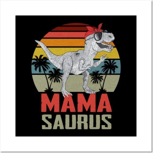 Vintage Mamasaurus Dinosaur Posters and Art